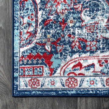 Friv modern Persian Vintage Medallion Area Rug